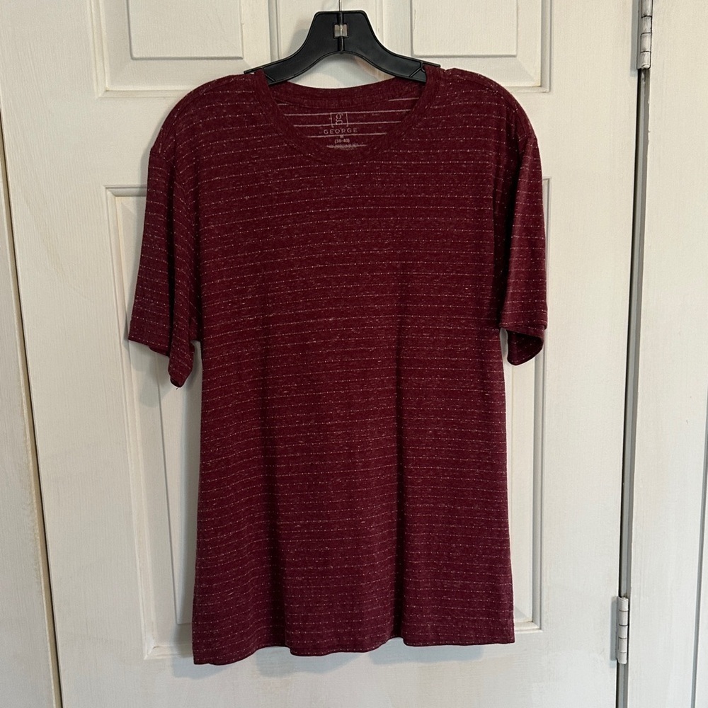 George men’s basic tee size medium red